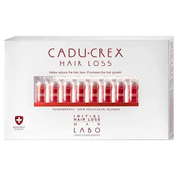 Tratament anti-cadere par stadiu initia, barbati, 20 fiole, cadu-crex