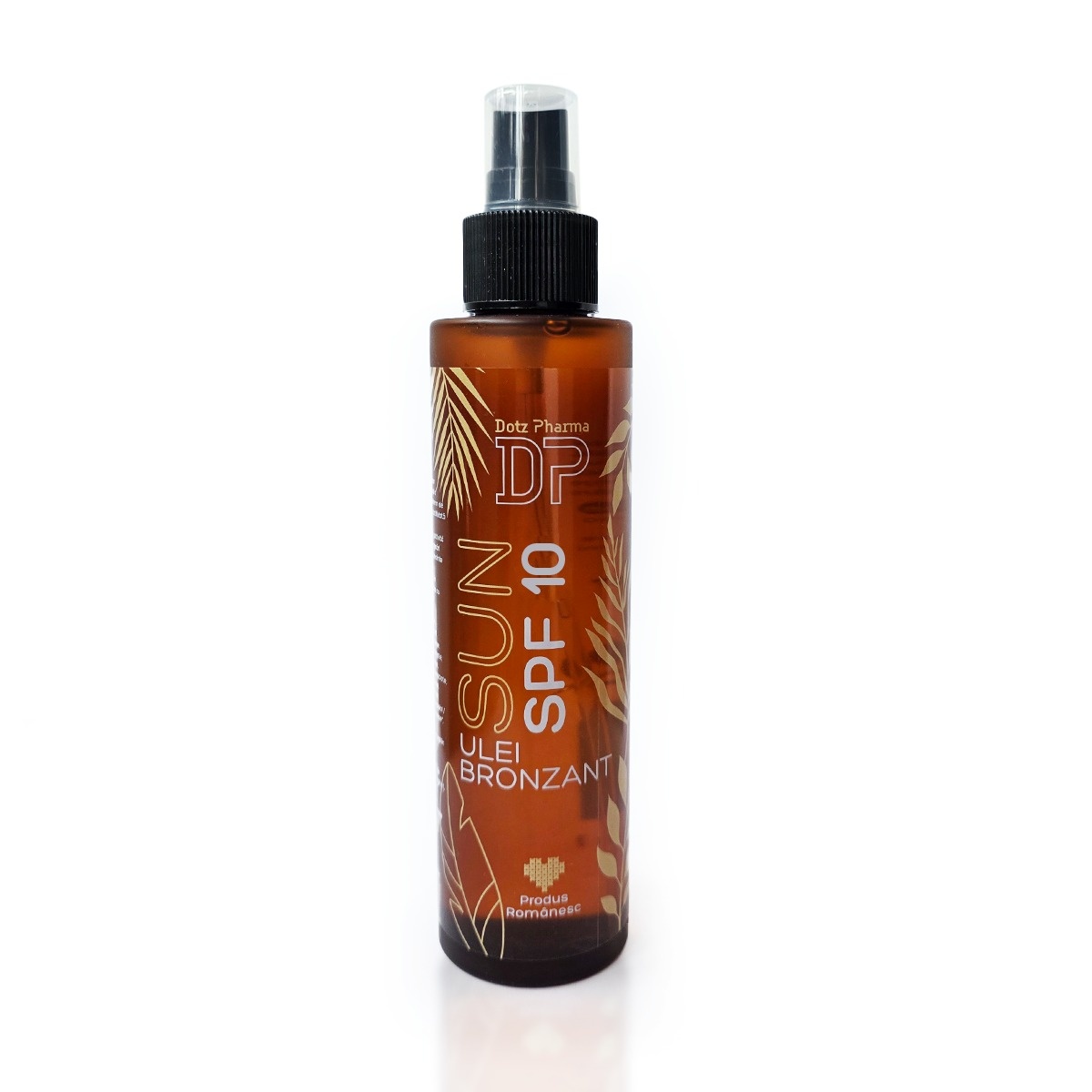 Ulei Bronzant SPF 10 Dotz Pharma - Protecție Solară & Branz Natural