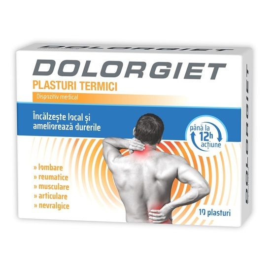 Zdrovit dolorgiet plasture termic*10buc