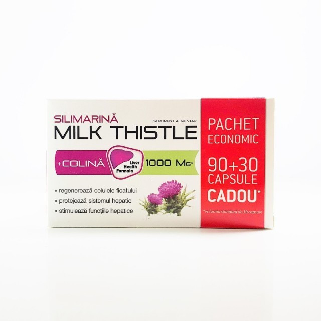 Zdrovit milk thistle 1000mg x90cps+30cps