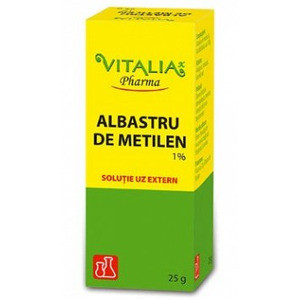 Albastru de metilen 1% x 25g (vitalia)