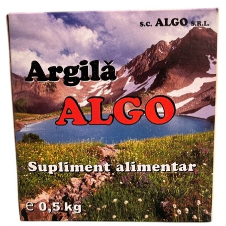 Argilă sub formă de bulgarasi, 500 g, Algo