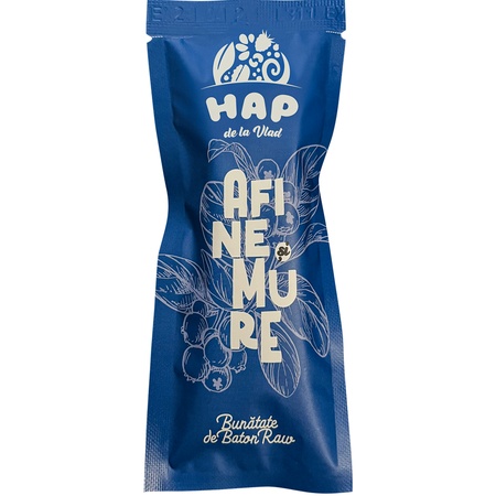 Baton raw vegan cu afine și mure, 45 g, Hap de la Vlad