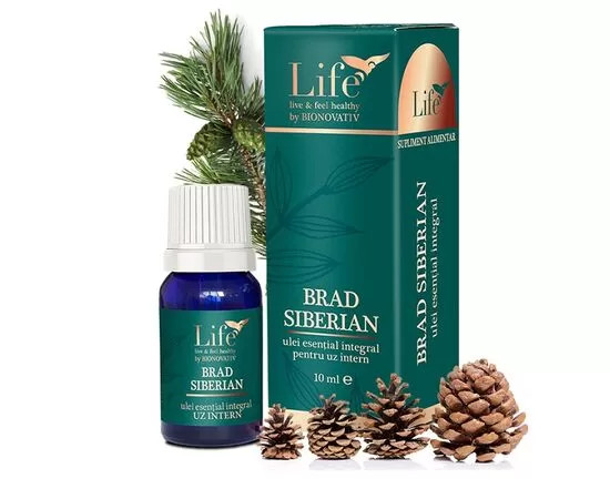 Ulei Esential Brad Siberian 10ml BIONOVATIV - Beneficii pentru Sănătate