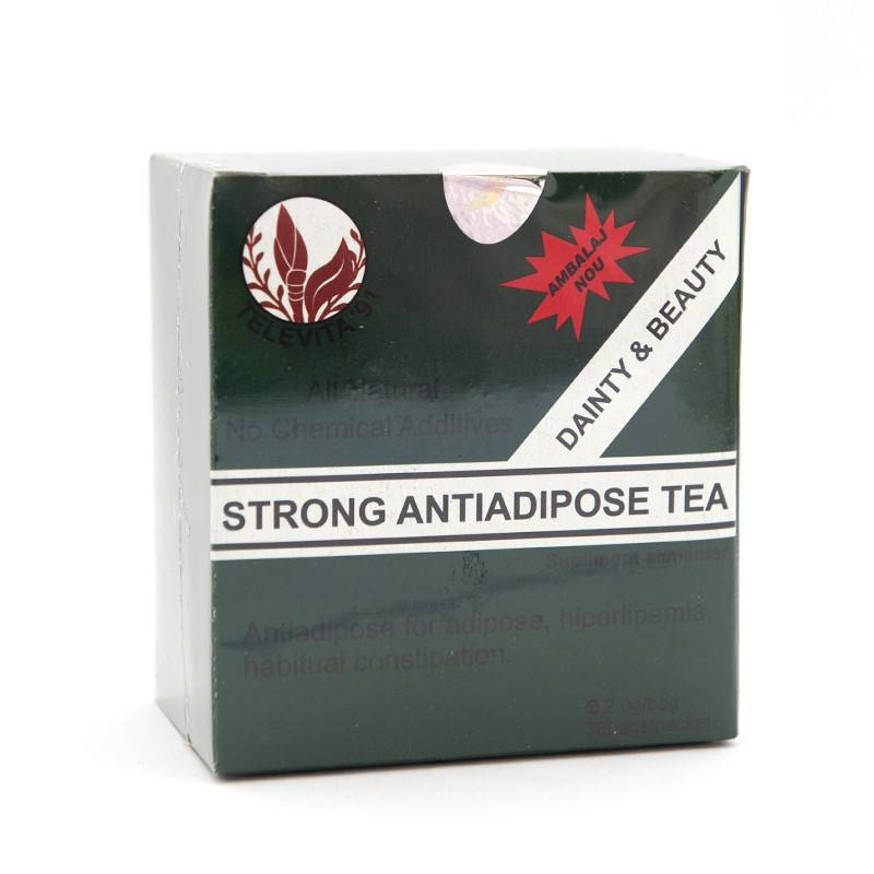Ceai antiadipos strong, 30 plicuri, televita