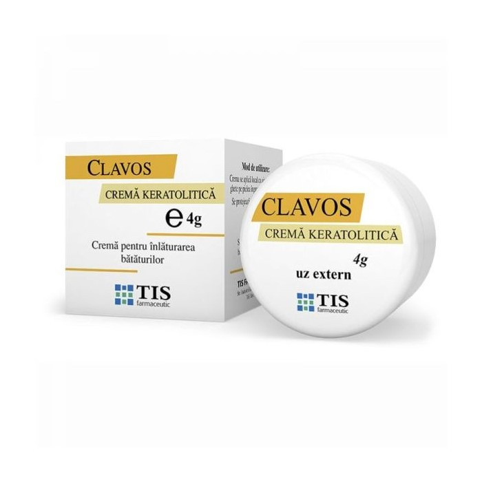 Clavos crema keratolitica x4g tis