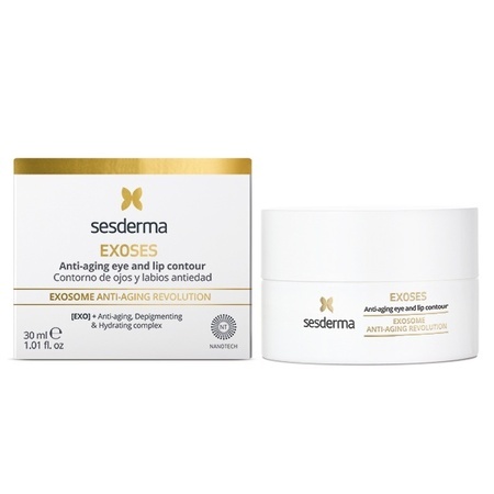 Cremă anti-aging cu exozomi pentru conturul ochilor și al buzelor Exoses, 30 ml, Sesderma