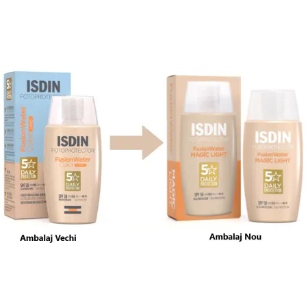 Crema Solară Isdin SPF50 - Protecție UVA/UVB și Ton Uniform