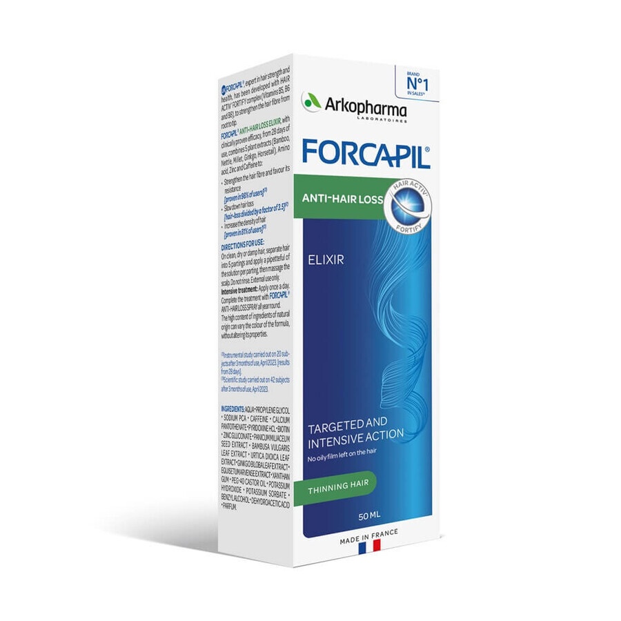Elixir Impotriva Caderii Parului, 50 ml, Forcapil