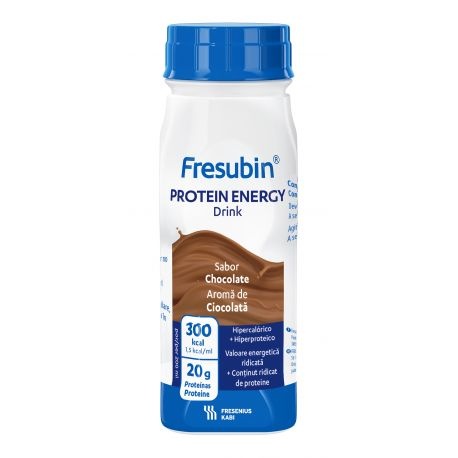 Fresubin protein energy drink ciocolata, 4 x 200ml