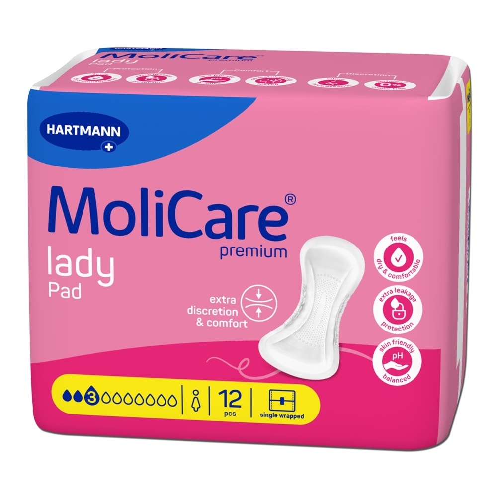 Hartmann MoliCare Premium Lady Pad 3 Picături, 12 bucăți