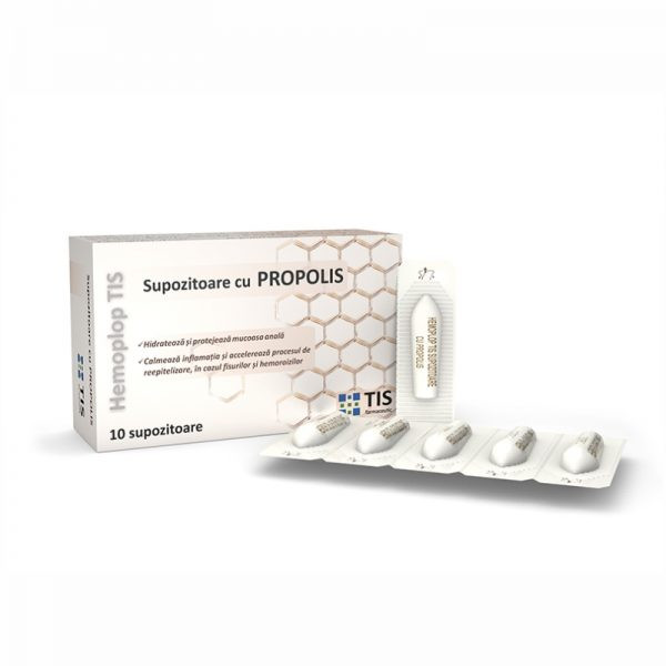 Hemoploptis supoz cu propolis x10buc tis