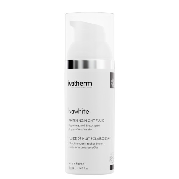 Ivawhite fluid de noapte depigmentant cu acid glicolic 5.5%, 50ml, ivatherm