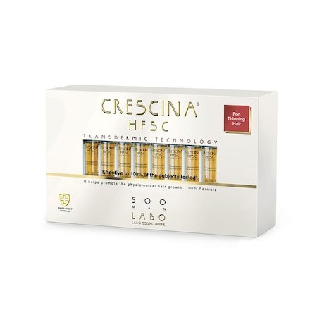 Labo crescina hfsc transdermic 500 man, 20 fiole