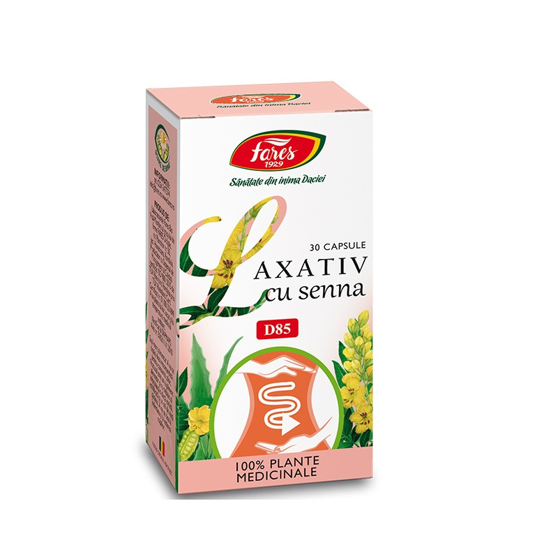 Laxativ cu senna x30cps fares