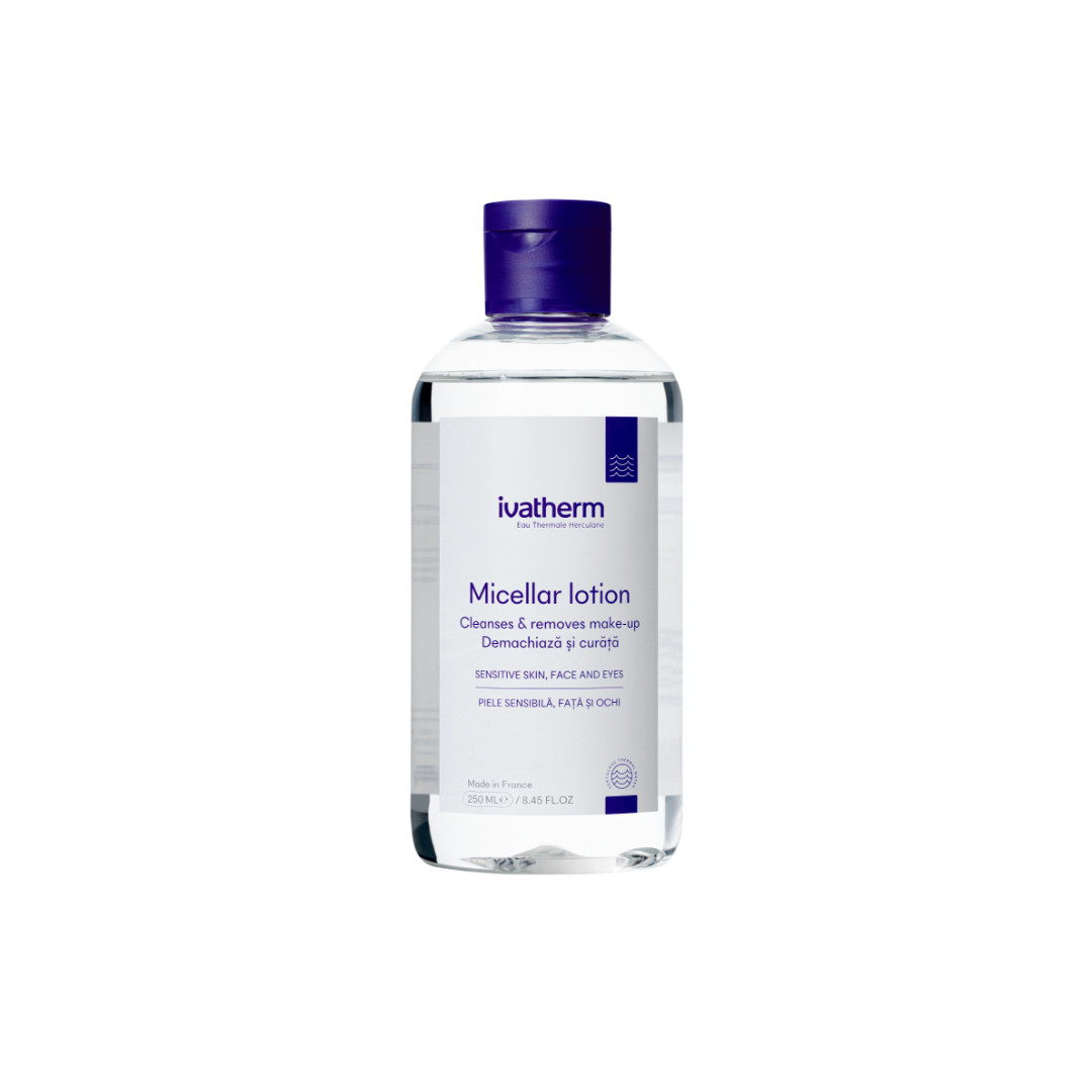 Lotionă Demachiantă pentru Piele Sensibilă - Ivatherm, 250ml