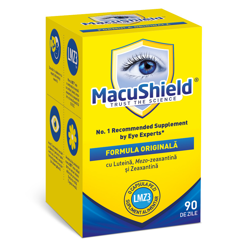 Macu shield, 90 capsule, macu vision