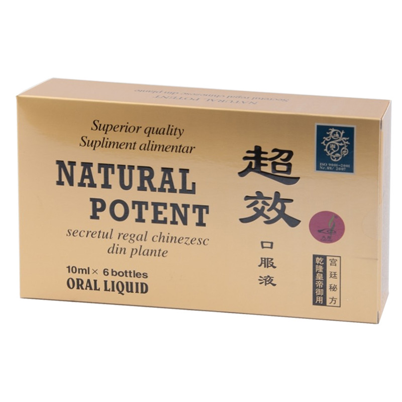 Natural potent, 6 fiole, china