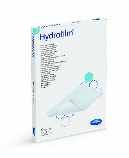 Pansament transparent hartmann, hydrofilm, 12x25 cm, 25 bucati