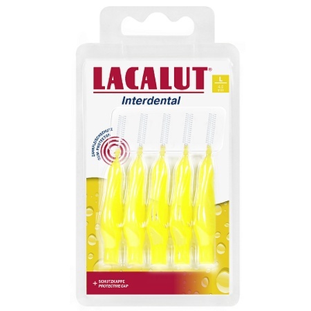 Periute interdentare L 4.00 mm Lacalut, 5 bucăți, Theiss Naturwaren