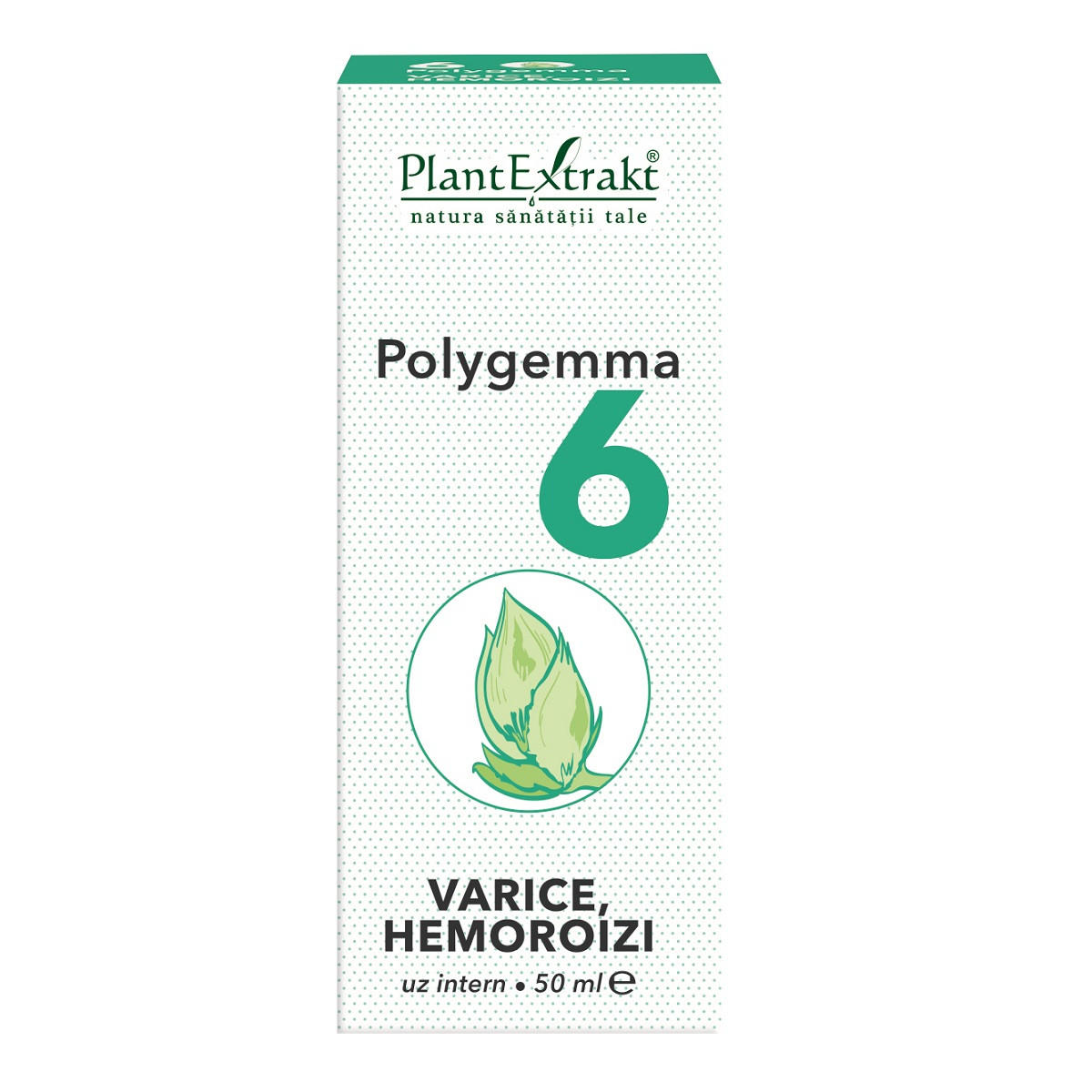 Polygemma 6 Varice si Hemoroizi, 50 ml, Plant Extrakt