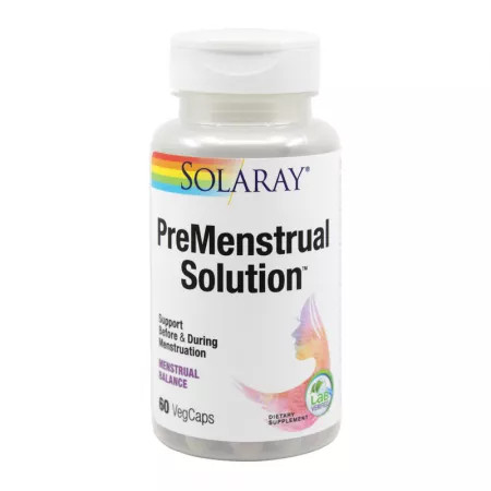Premenstrual solution solaray, 60 capsule, secom