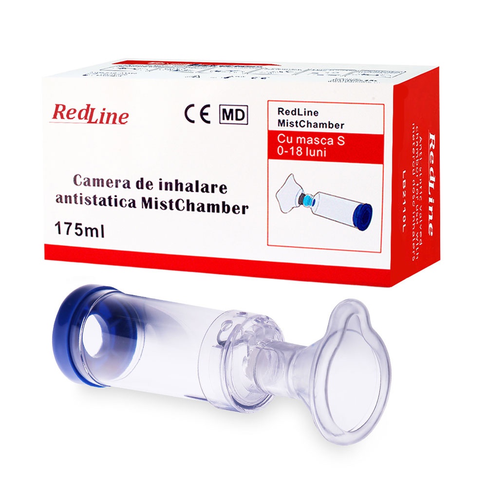 RedLine MistChamber Cameră de Inhalare cu Mască pentru Bebeluși 0-18 luni