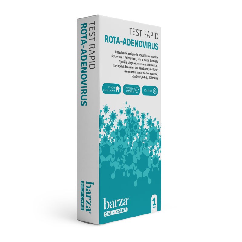 Test rapid rota-adenovirus, 1 test, self care