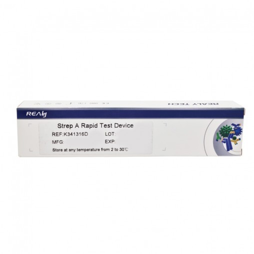 Test rapid streptococ a, 1 bucata, realy tech
