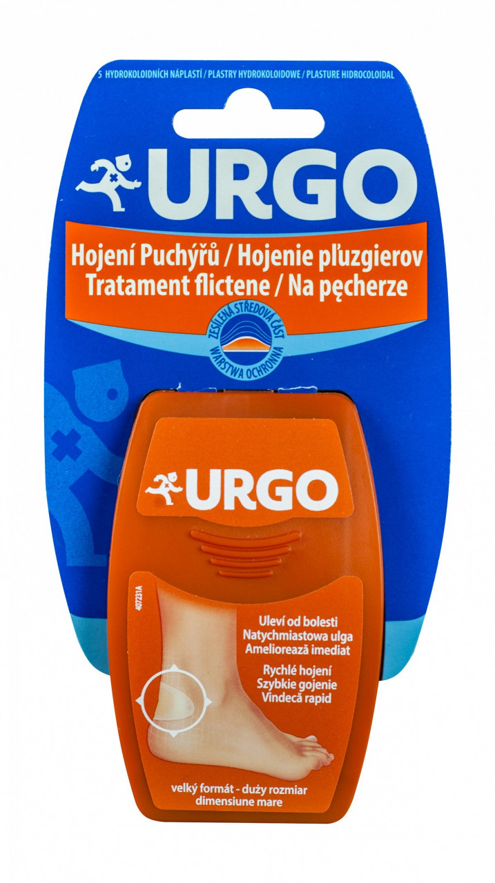Urgo plasturi hidrocoloizi pentru basici, mari, 5 bucati