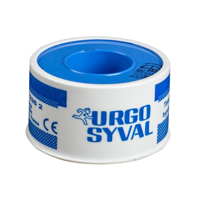 Urgo Syval banda adeziva pentru piele sensibila, 5 m x 2,5 cm