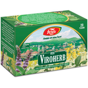 Viroherb Fares - Ceai pentru Imunitate și Viroze, 20 Plicuri