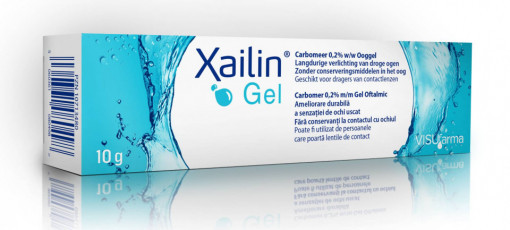 Xailin gel oftalmic pentru ochi uscati, 10 g, Visufarma