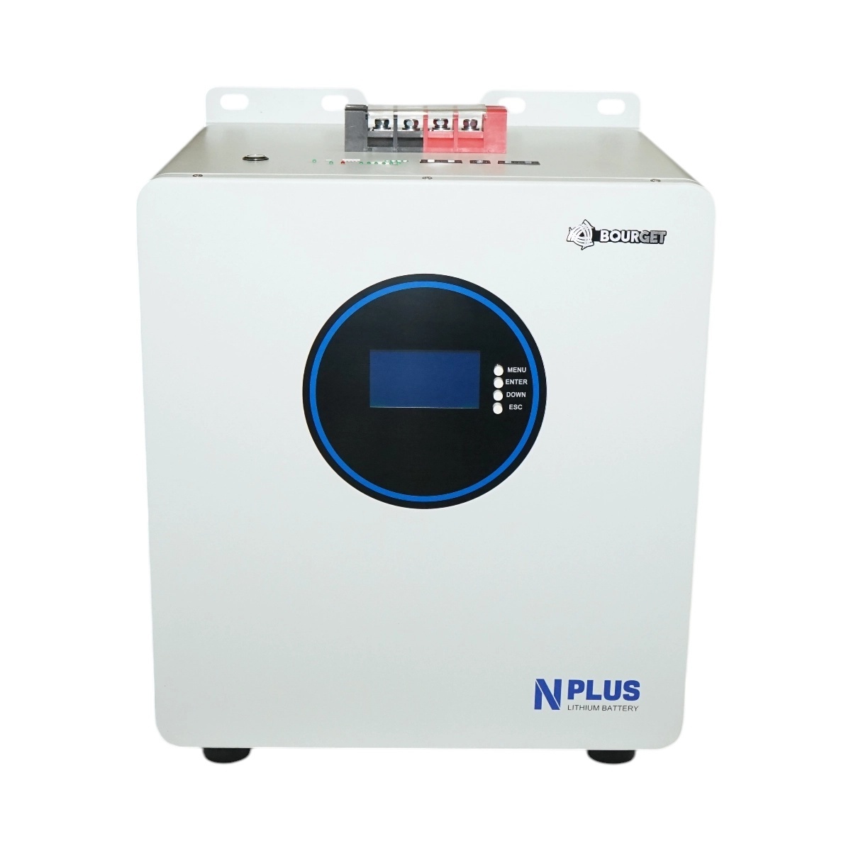 litime 12v 100ah tm lifepo4 Baterie Li-ion 5.12kW LiFePO4 51.2V, 100Ah cu BMS, deep cycle, display LCD 570x410x160mm IP54 Bourget, BOURGET, 93RG557