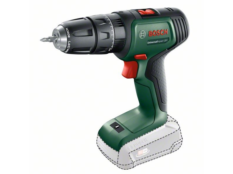 plita bosch BOSCH UniversalImpact 18V (baretool)