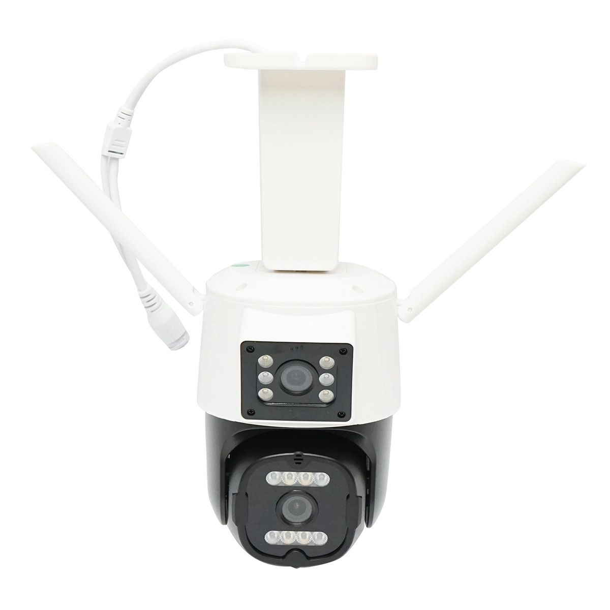contor bidirectional trifazat Camera de supraveghere lentila duala 6MP, P2P WIFI 2.4G 1080P, PTZ cu senzor de miscare, detectie umana si aplicatie iCSee, BRECKNER GERMANY, DISMN45