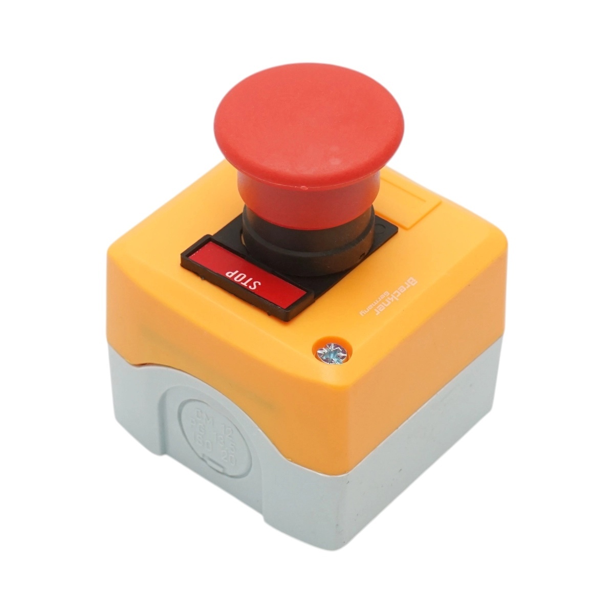 ciuperca piciorului tratament Carcasa buton comanda STOP rosu tip ciuperca cu revenire 1NC 40mm Breckner Germany, BRECKNER GERMANY, BK76769