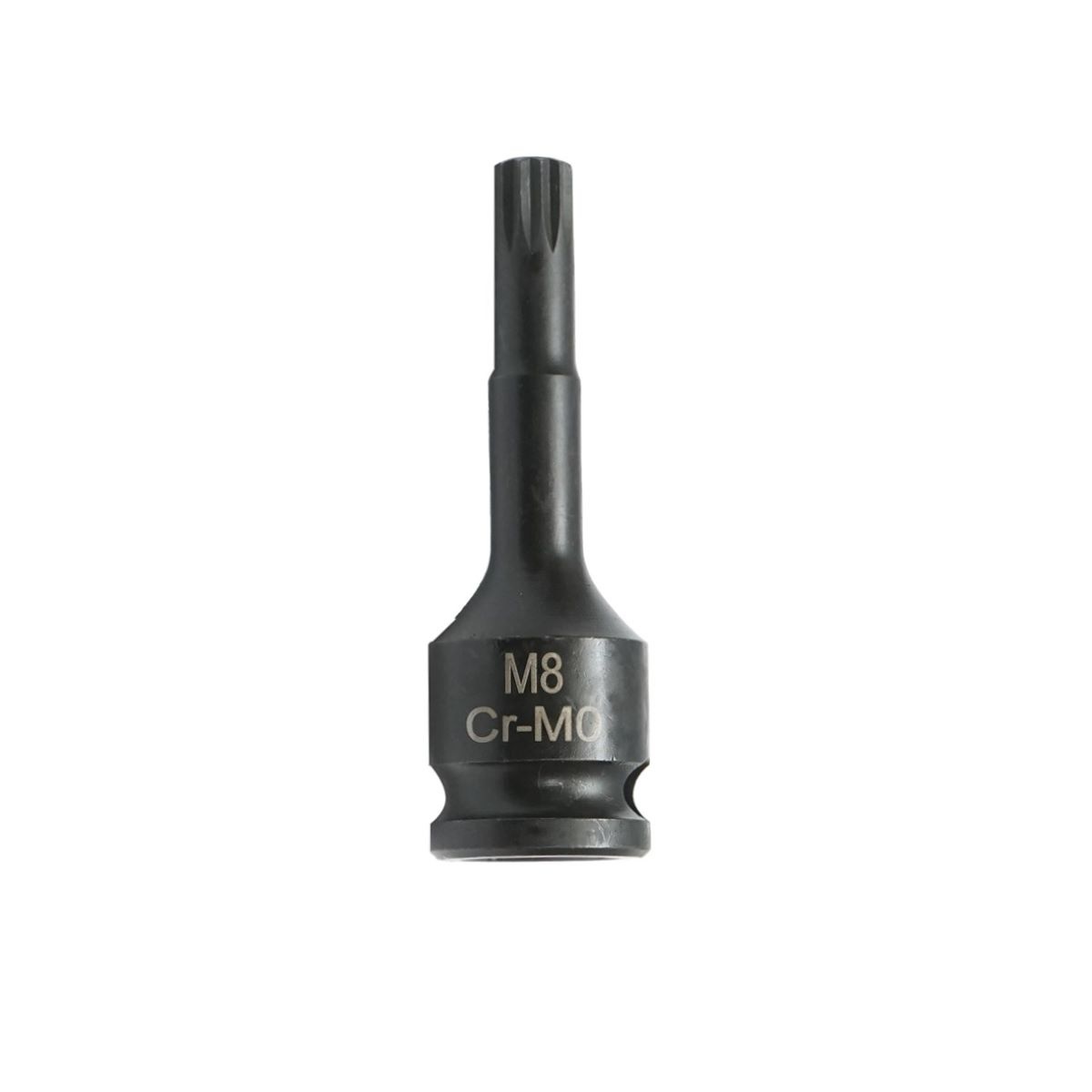 Cheie tubulara de impact spline M8, 60mm, patrat 3/8 Cr-Mo, Cod: DISTS91