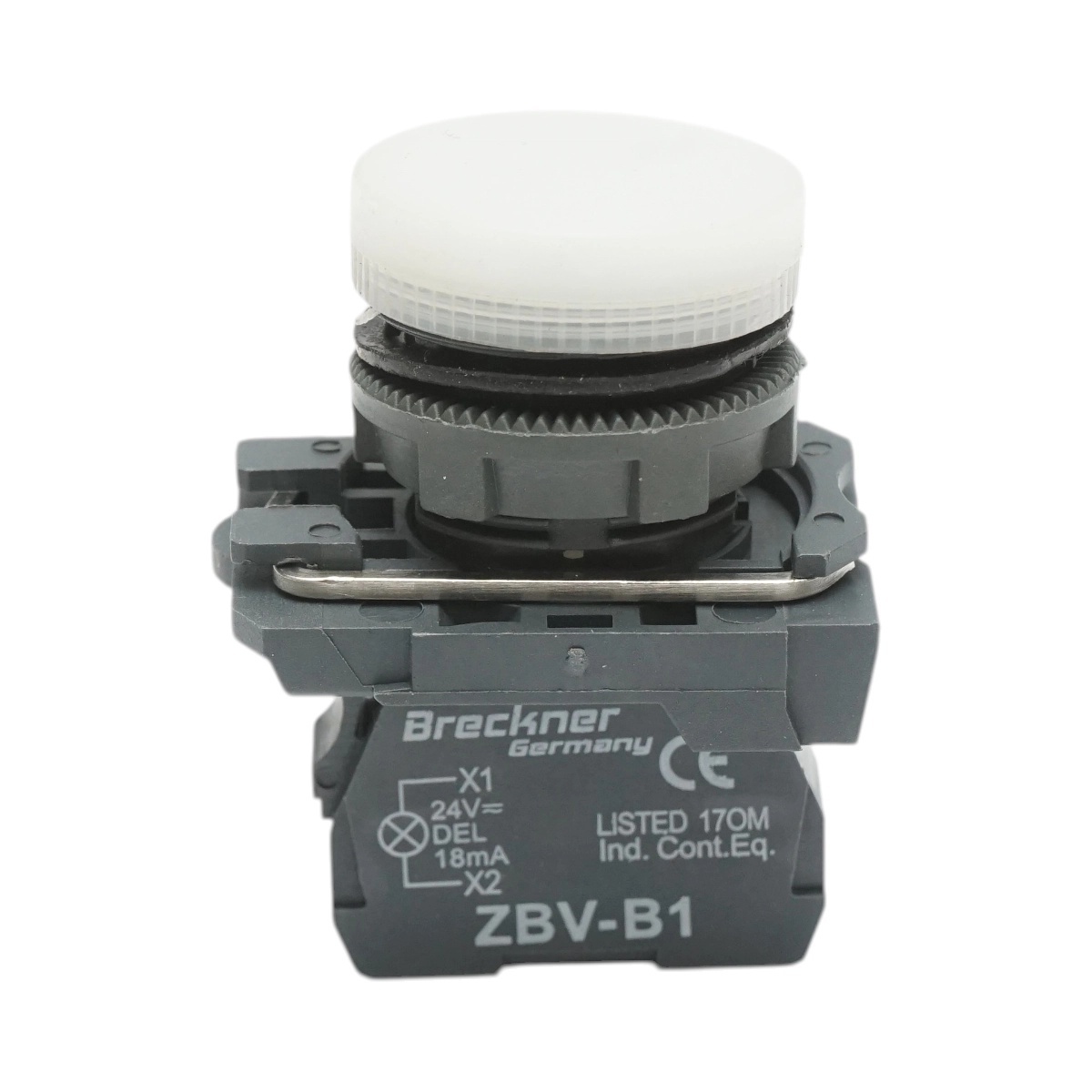 bloc masura monofazat Indicator semnalizare LED alb 24V, 18mA, TB5 Breckner Germany, BRECKNER GERMANY, BK76508