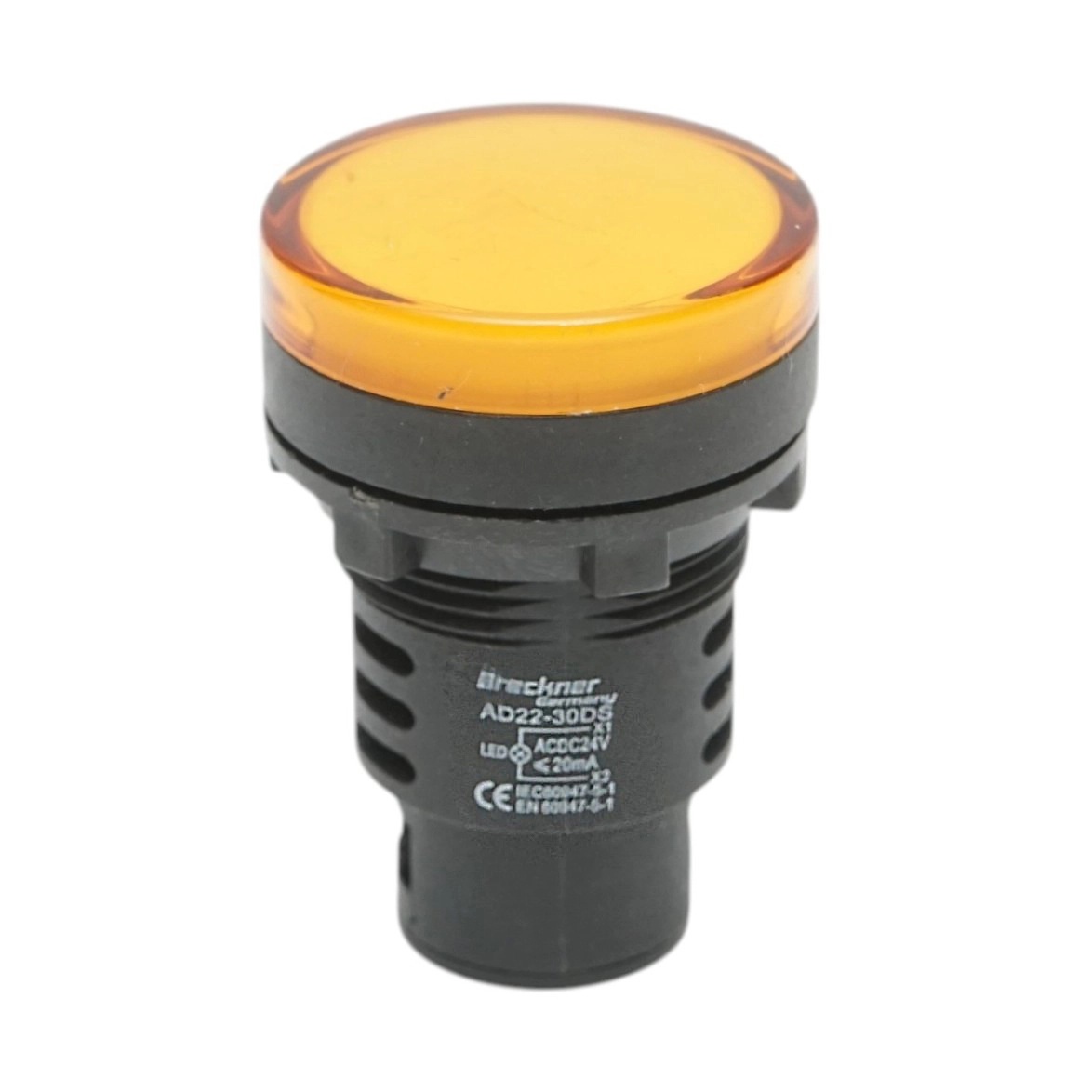 banda led 24v Indicator semnalizare LED galben 24V AC/DC 30mm Breckner Germany, BRECKNER GERMANY, BK76630