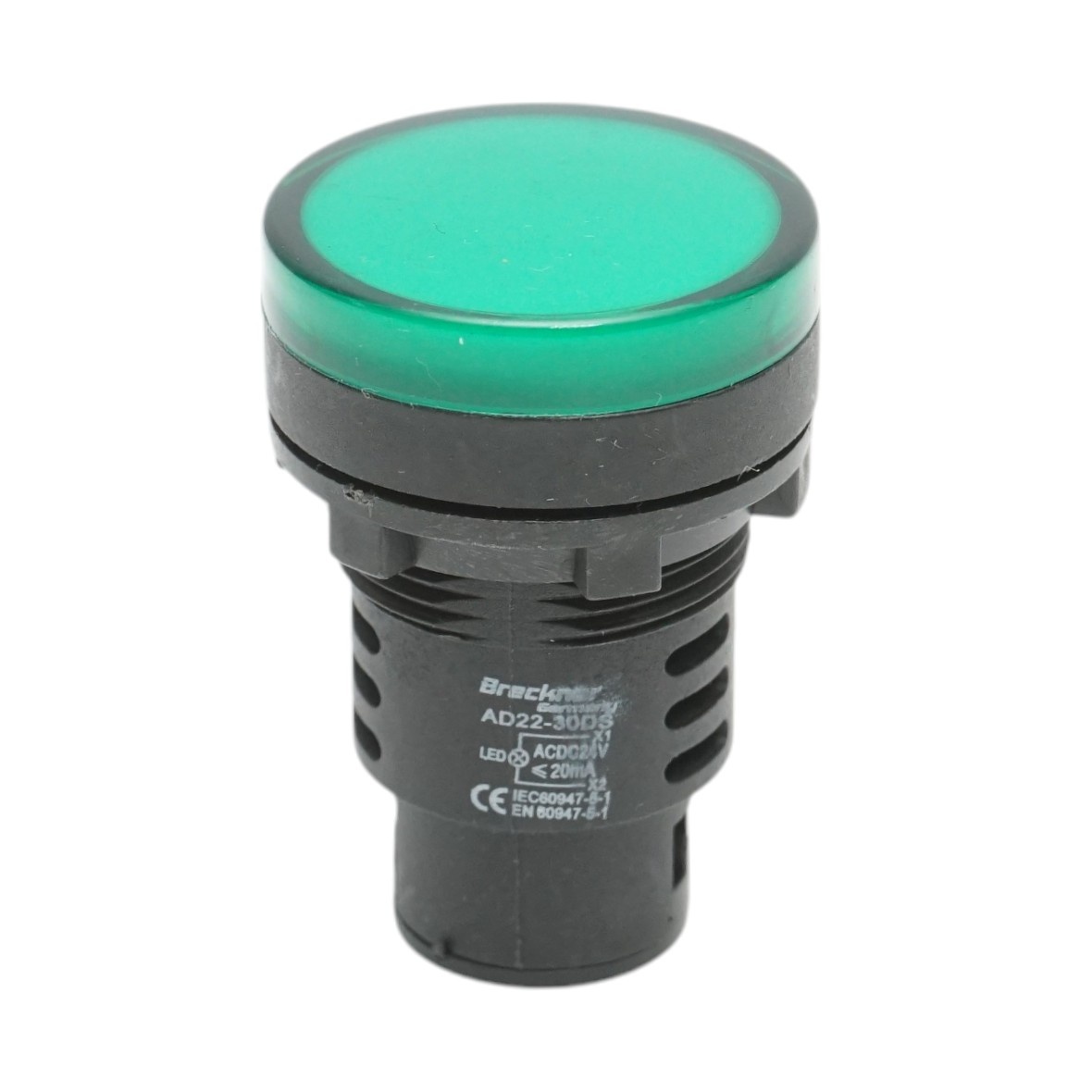 banda led 24v Indicator semnalizare LED verde 24V AC/DC 30mm Breckner Germany, BRECKNER GERMANY, BK76622