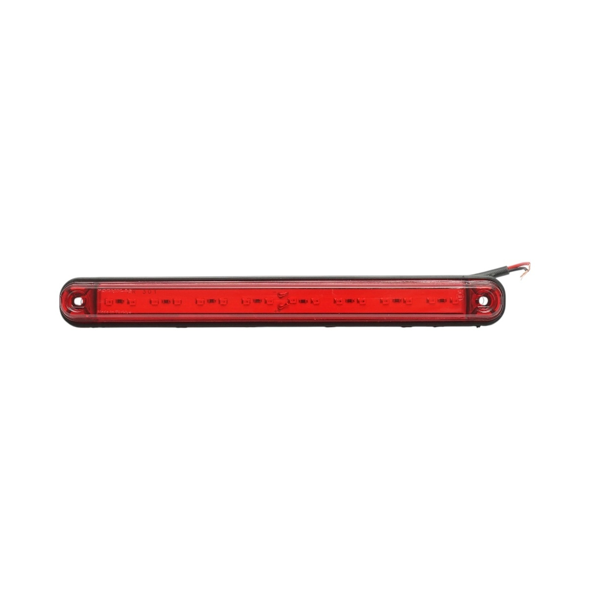 banda led 24v Lampa gabarit laterala LED slim 12-24V rosie 16 LED-uri 235x26.5x21mm Breckner Germany, BRECKNER GERMANY, BK69186