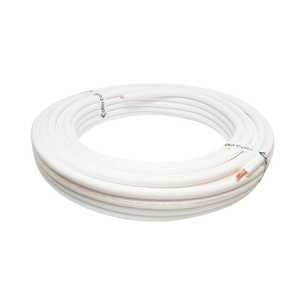 Teava cupru izolata 3/8 (9.52mm), grosime perete 0.70mm, izolatie 6mm pentru instalatii aer conditionat 50m/rola, Cod: DISTT91