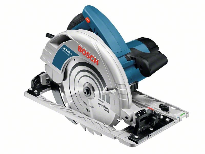 BOSCH Ferăstrău circular GKS 85 G cu pornire ușoară, în cutie de carton (235 mm x 30 mm) / 2200 W