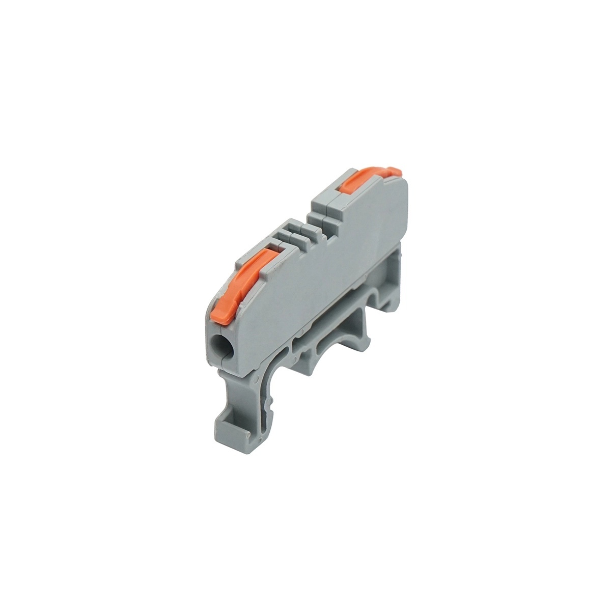 sina perdea Conector rapid cablu electric 2P, 0.08-4mm, 32A/450V pentru sina DIN Leader, Leader, BK79162