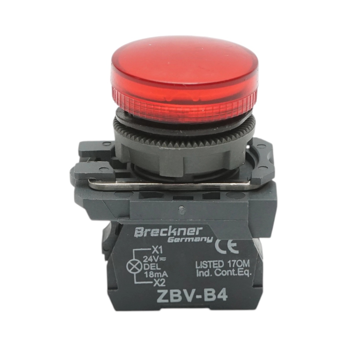 bloc masura monofazat Indicator semnalizare LED rosu 1NO+1NC, 24V, 18mA, TB5 Breckner Germany, BRECKNER GERMANY, BK76522