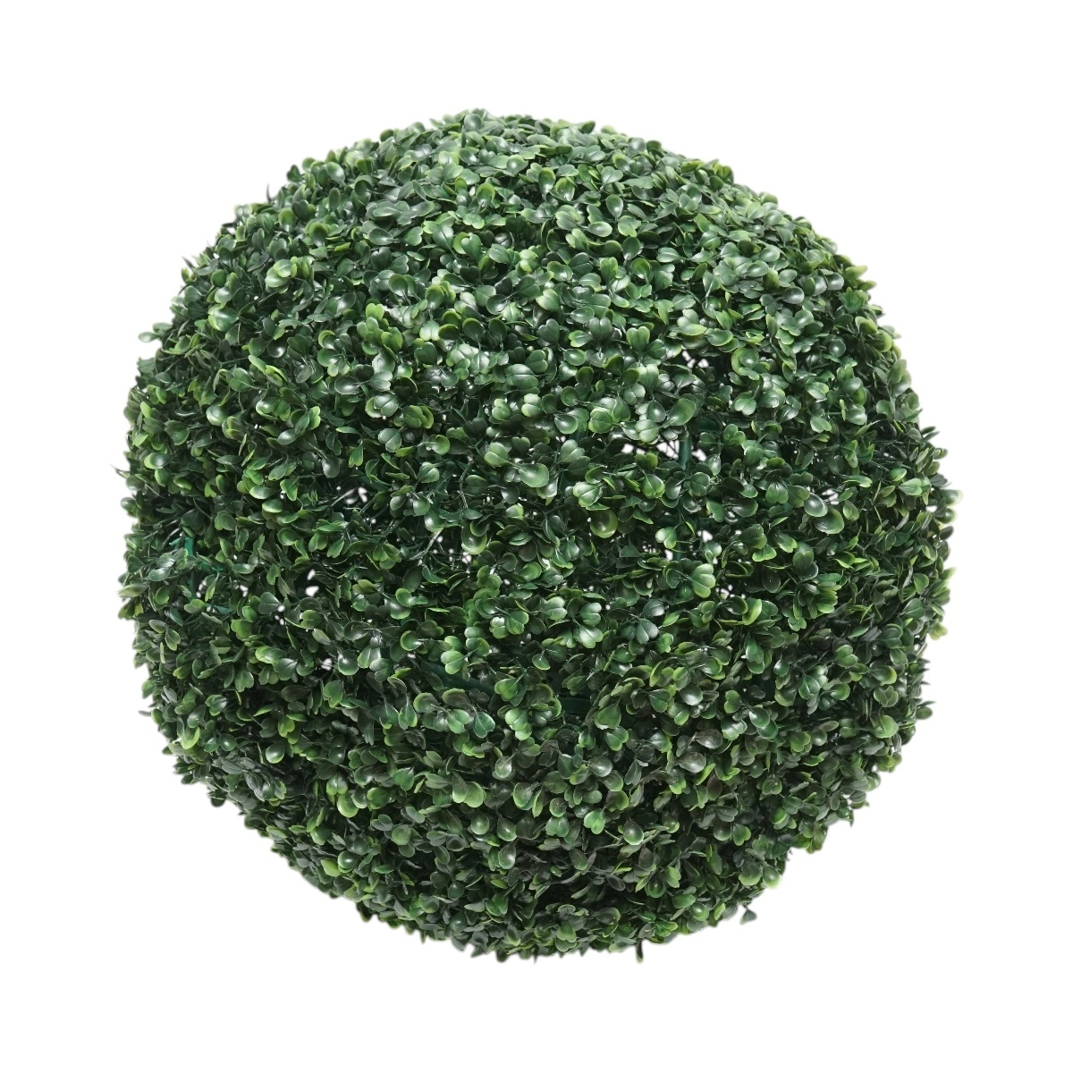 0 Minge decorativa artificiala verde cu frunze tip buxus 20cm, BK99237
