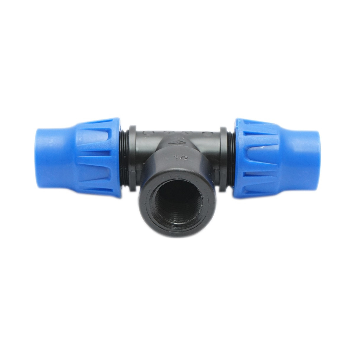 Poelsan Teu compresiune, cu filet interior, D20mmx1/2 toll, PN6, pentru sisteme de irigatii, Cod: DISLV02, Poelsan