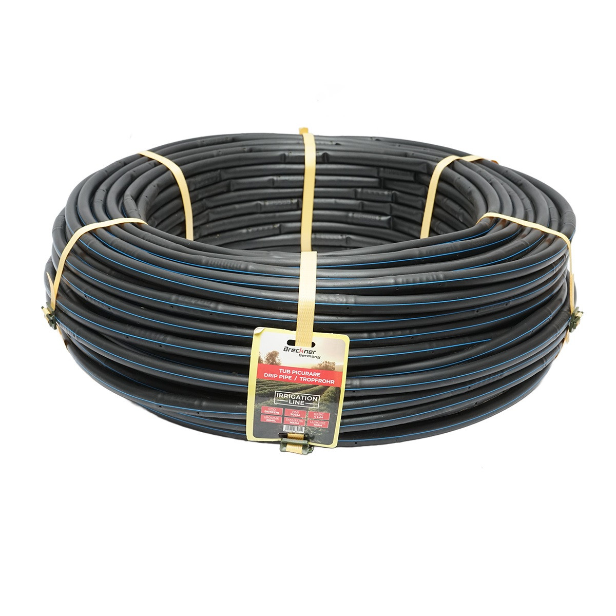 Tub picurare apa, rola 100M, 4L/H, D16mm, pas 30cm, Cod: BK78379 Echivalență: DISLS73, Breckner Germany