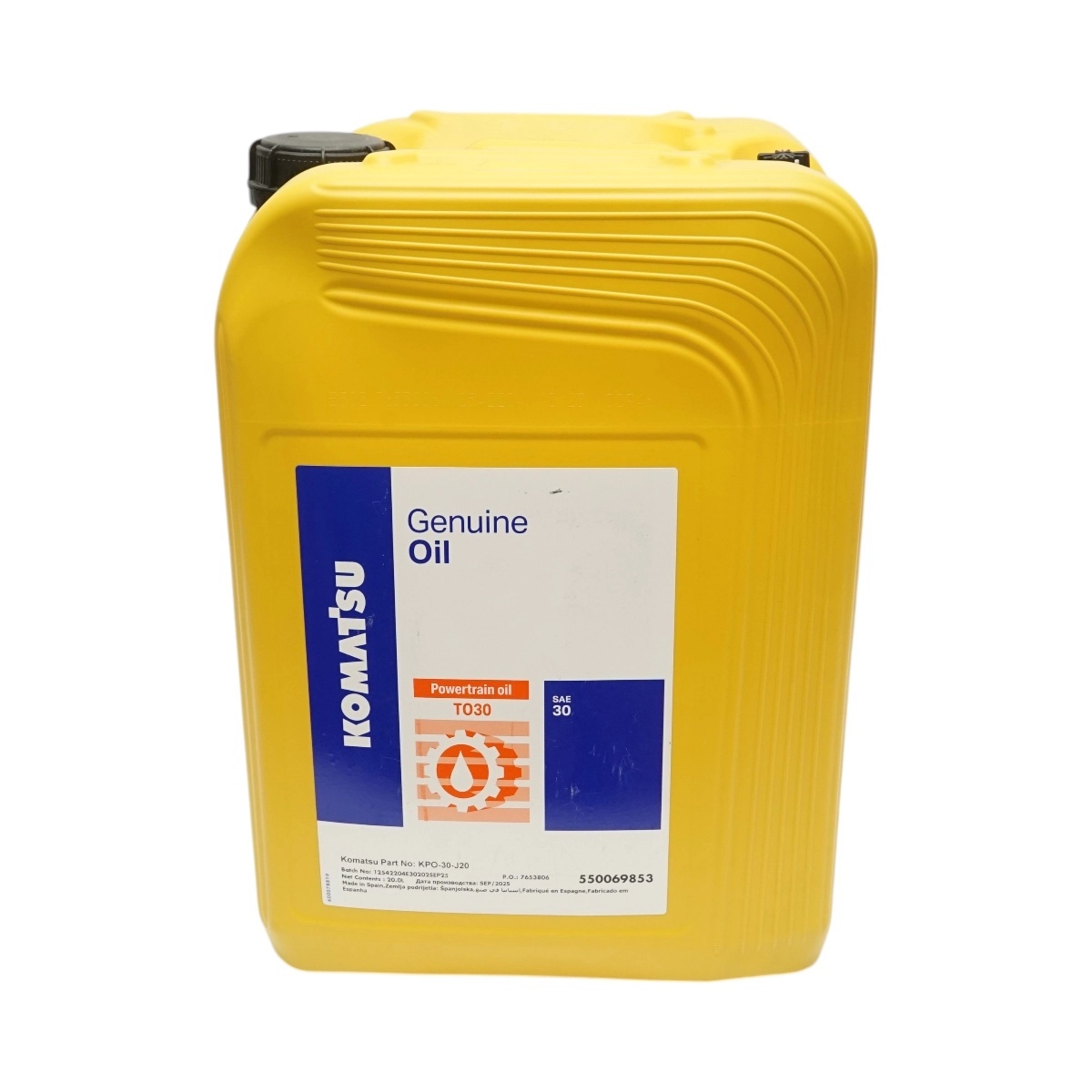 cbd oil Ulei transmisie Komatsu T030 SAE 30 Genuine Oil 20L, AAA247